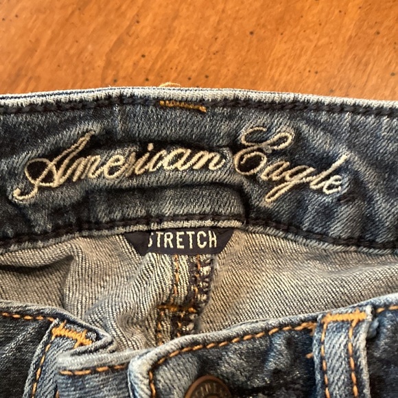 AMERICAN EAGLE Stretch Denim Jegging- size womens 0 - Picture 11 of 16